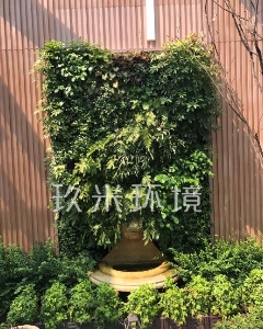 绍兴金昌国际金融中心屋顶植物墙